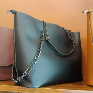Black Over-the-shoulder Handbag