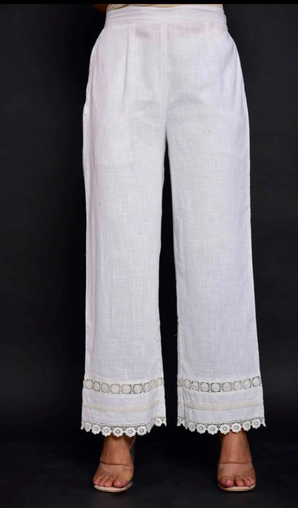 White Palazzo Pants
