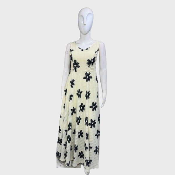 Sleeveless Short Frock