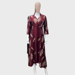 Calf length dress